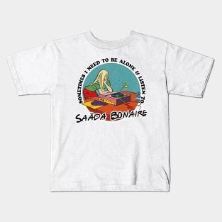 Saâda Bonaire / Music Obsessive Fan Design Kids T-Shirt